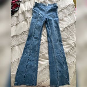 Free People flare jeans size 24, worn once or twice